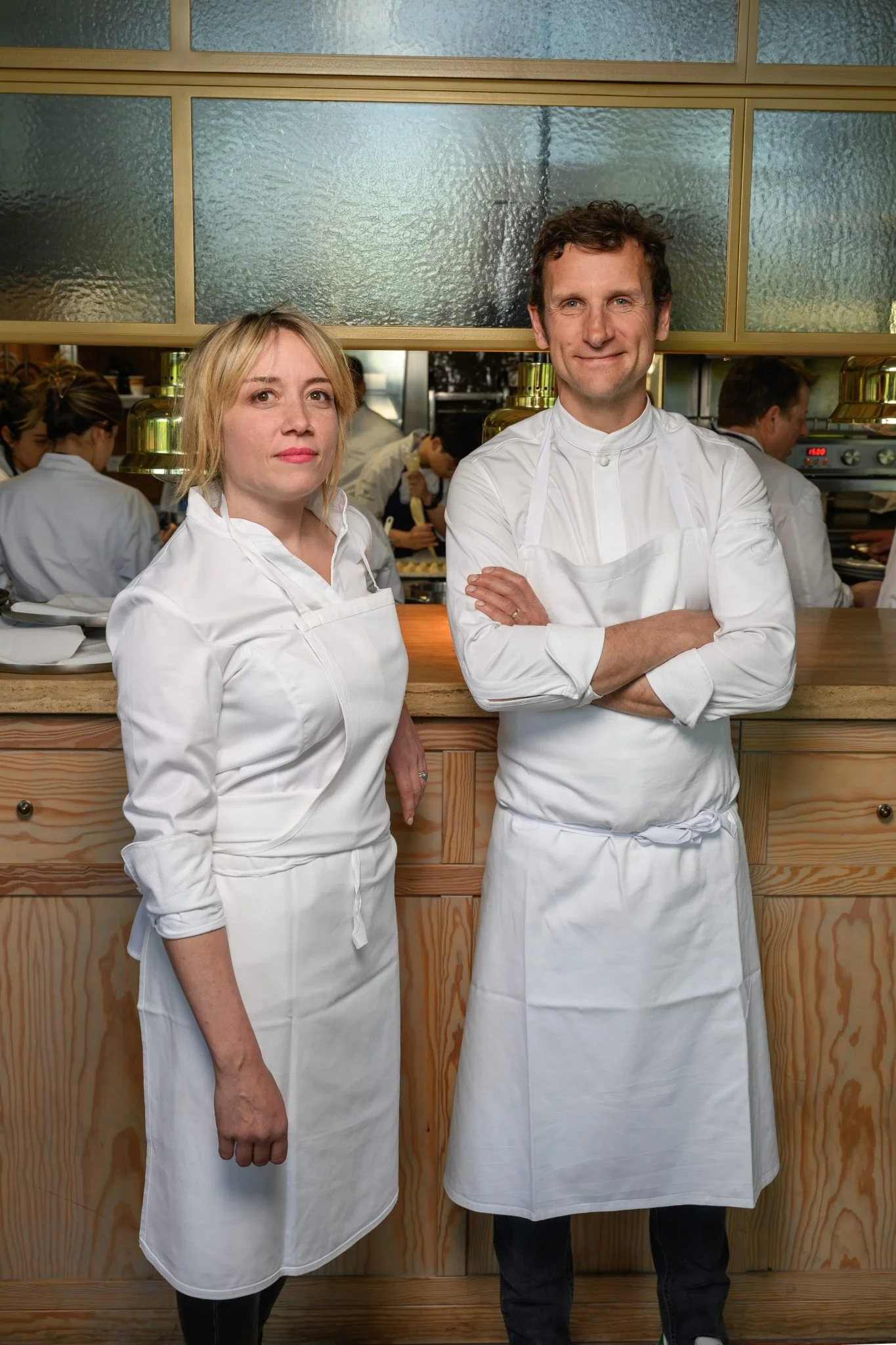 Portrait of Christophe Saintagne and Laura Portelli, EATTT team members
